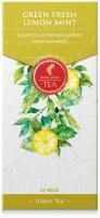 Чай зеленый Julius Meinl Green Fresh Lemon Mint, 25 пак.