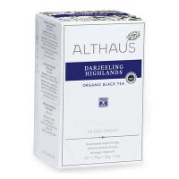 Чай черный Althaus Darjeeling Highlands пакетики 20x1,75гр.